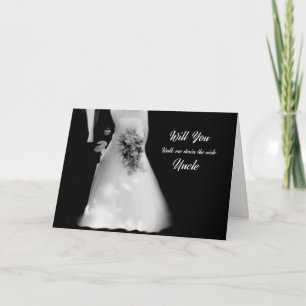 Invitation Oncle Me Donneras-Tu La Mariage nuptiale
