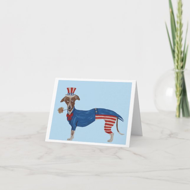 Invitation Oncle Sam Greyhound (Devant)