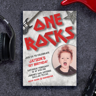 Invitation One Rocks - Une année déchaînée avec photo