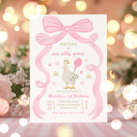 One Silly Goose 1er Anniversaire fête Printemps An