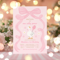 One Silly Goose 1er Anniversaire fête Printemps An