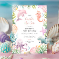 Oneder The Sea 1st Birthday Girl
