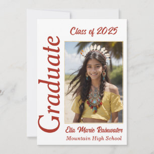 Invitation Open House de Native American Graduatio