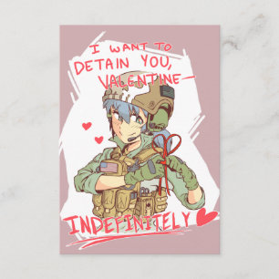 Invitation Opérateur Yandere Valentine 1