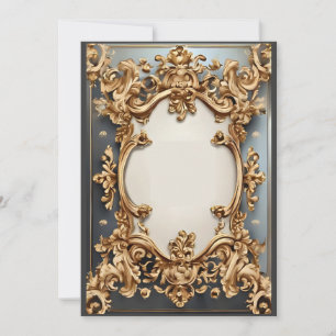 Invitation Opulence baroque