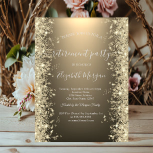 Invitation Or Sparkle Diamonds brillant Gold Retraite
