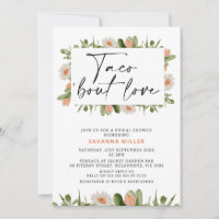 Orange White Cactus Taco 'bout Love Couples Douche