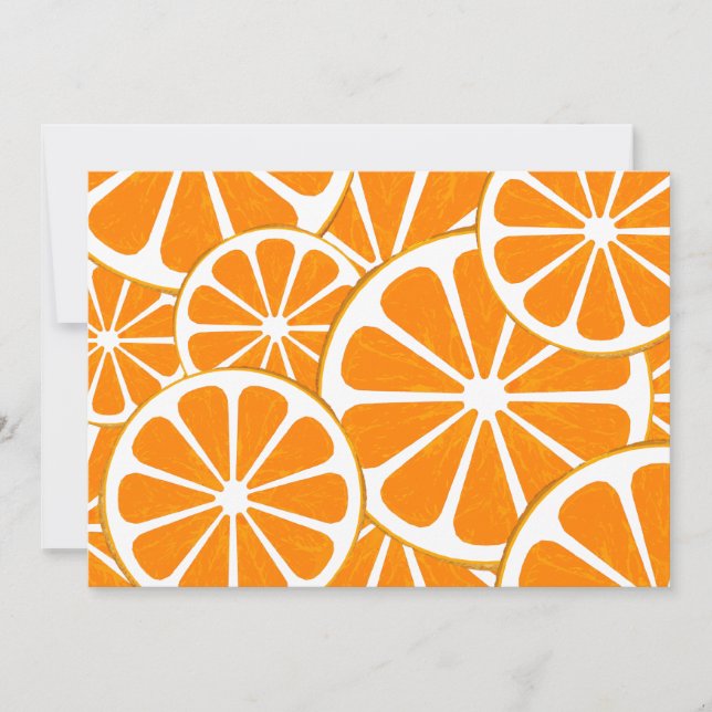 Invitation oranges (Devant)