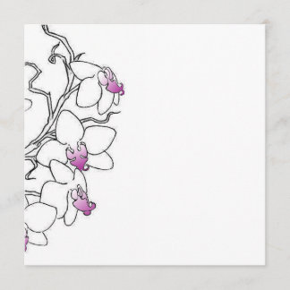Invitation Orchidée