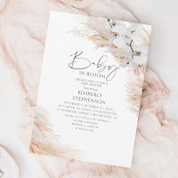 Orchidées Pampas Grass Baby in Bloom Baby shower
