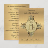 Invitation Ordination catholique à la Sainte Prêtr