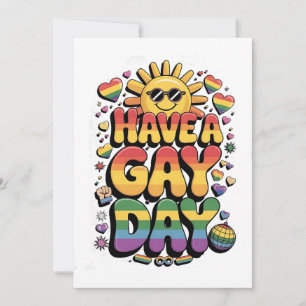 Invitation Organisez le Mois de la fête gay LGBT Pride