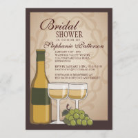 Invitation orientée de vin toscan de Fête de la