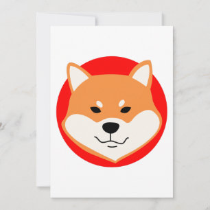Invitation originale Shiba Inu
