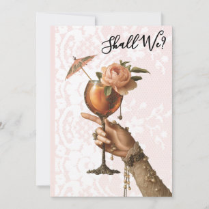 Invitation *~* Ornate A101 Cocktail 3 PHOTO  EVEIL DE FUTURE 