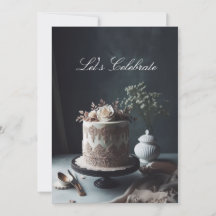 ORNATE LACE REGARDEZ LE GÂTEAU ANNIVERSAIRE