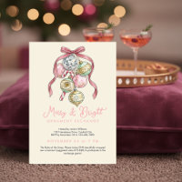 Ornement boule à facettes disco rose tendance pour