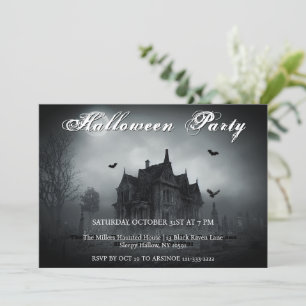 Invitation Oser participer à l'invitation de la fête d'Hallow