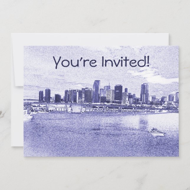 Invitation ou annonce sur le Skyline du secteur ri (Devant)