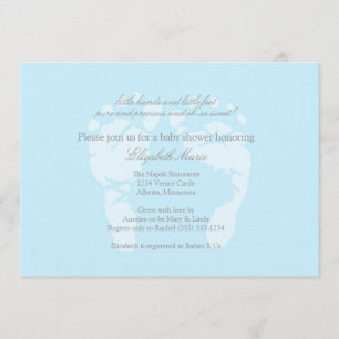 Invitation ou Faire-part d'empreintes