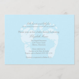 Invitation ou Faire-part d'empreintes