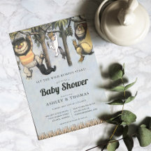 Où les choses sauvages sont Baby showers