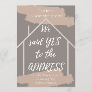 Invitation OUI à l'invitation de la Fête du réchauffement cli