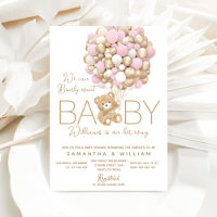 Ours en peluche avec ballon minimal bébé fille dou