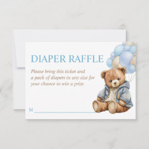 Invitation Ours en peluche baby shower à peine attendre la to