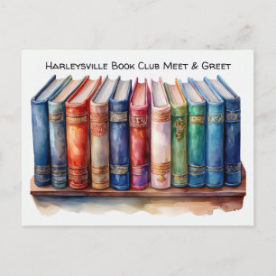 Invitation ouverte au club de lecture personnalisa