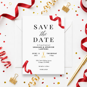 Invitation Ouverture officielle, réservez la date