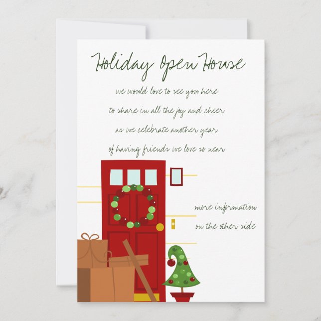 Invitation Packages à la porte (Devant)