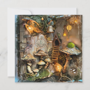 Invitation Page de l'album de la maison de la fée de champign