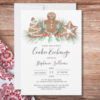 Pain d'épice homme Noël Cookie Exchange Party