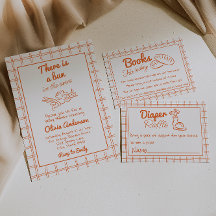 Pain Dessiné À La Main Dans Le Baby shower Cupid A