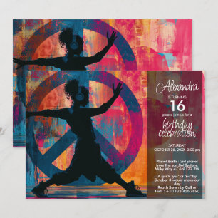 Invitation Paix en Mouvement   Art de Paix Urbain Moderne