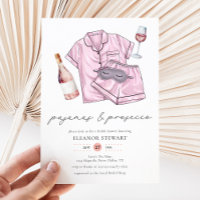 Pajama Party Stwood PJ Prosecco Fête des mariées