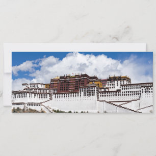 Invitation Palais de Potala à Lhassa - Tibet