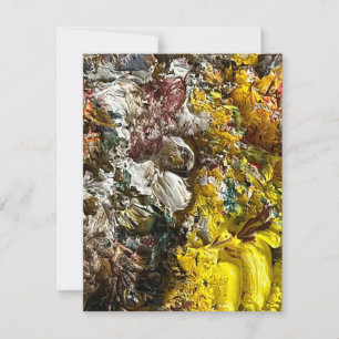 Invitation Palette de l'artiste #1