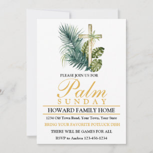 Invitation Palm Sunday Party