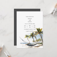 Palmiers exotiques Hammock Relaxation Plage Mariag