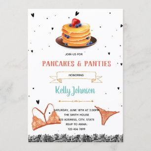 Invitation Pancake Lingerie