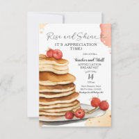 Pancake Rise and Shine Teacher Breakfast