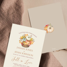 Panier de récolte d'automne rustique Mariage neutr
