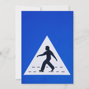 Invitation Panneau de passage pour piétons omanais - Mascate,