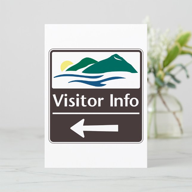 Invitation Panneau d'information du visiteur (Créateur téléchargé)