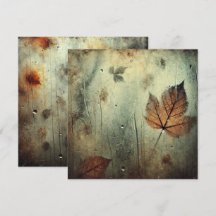 Invitation Papier de la fenêtre automatique Grungy