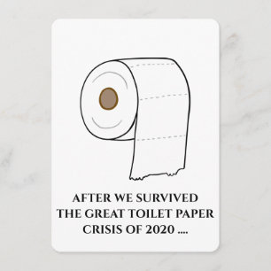 Invitation Papier de toilette Proposition Funny Groomsman
