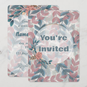 Invitation Papiers Cadeaux Abstraits 8