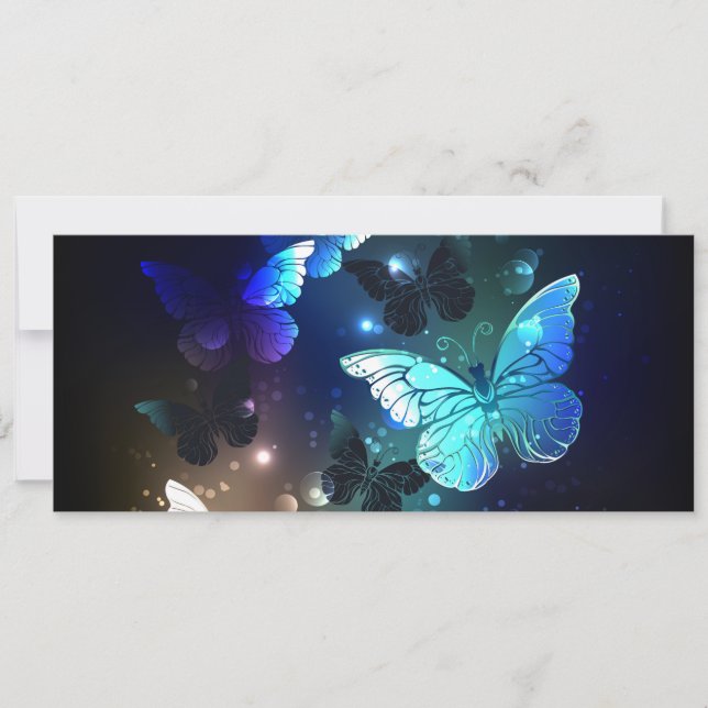 Invitation Papillon de nuit (Devant)